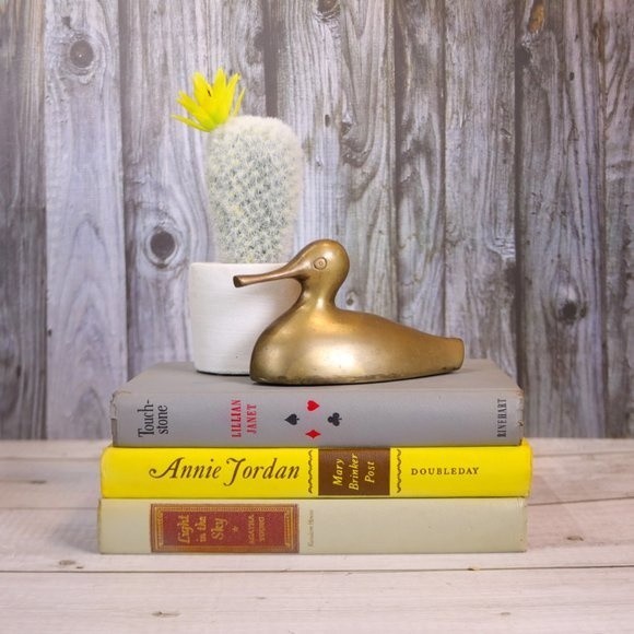 Vintage Book Bundle Book Stack Home Staging Decorative Old Books Instant Library - Picture 2 of 11